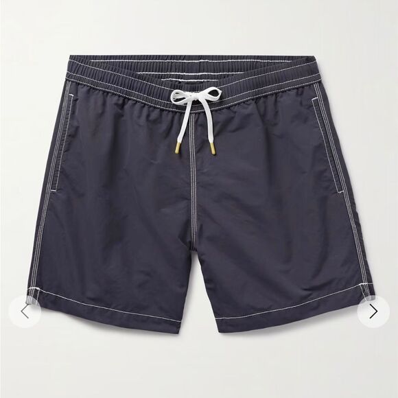 Hartford Men’s Swim trunks, size M, soft navy color Great Condition - Picture 4 of 11